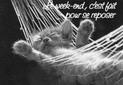 Bon week-end � tous !