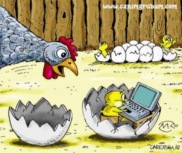 DEJA ACCRO !! IL EST SI JEUNE ! LOL !!