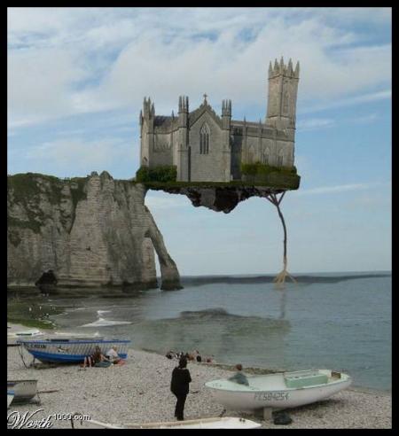 BEAU MONUMENT  MAIS  ... OU EST LE SOUS-SOL ! ! !